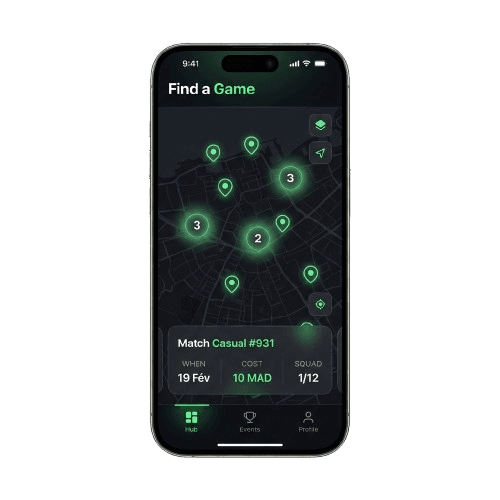 App Interface Map View